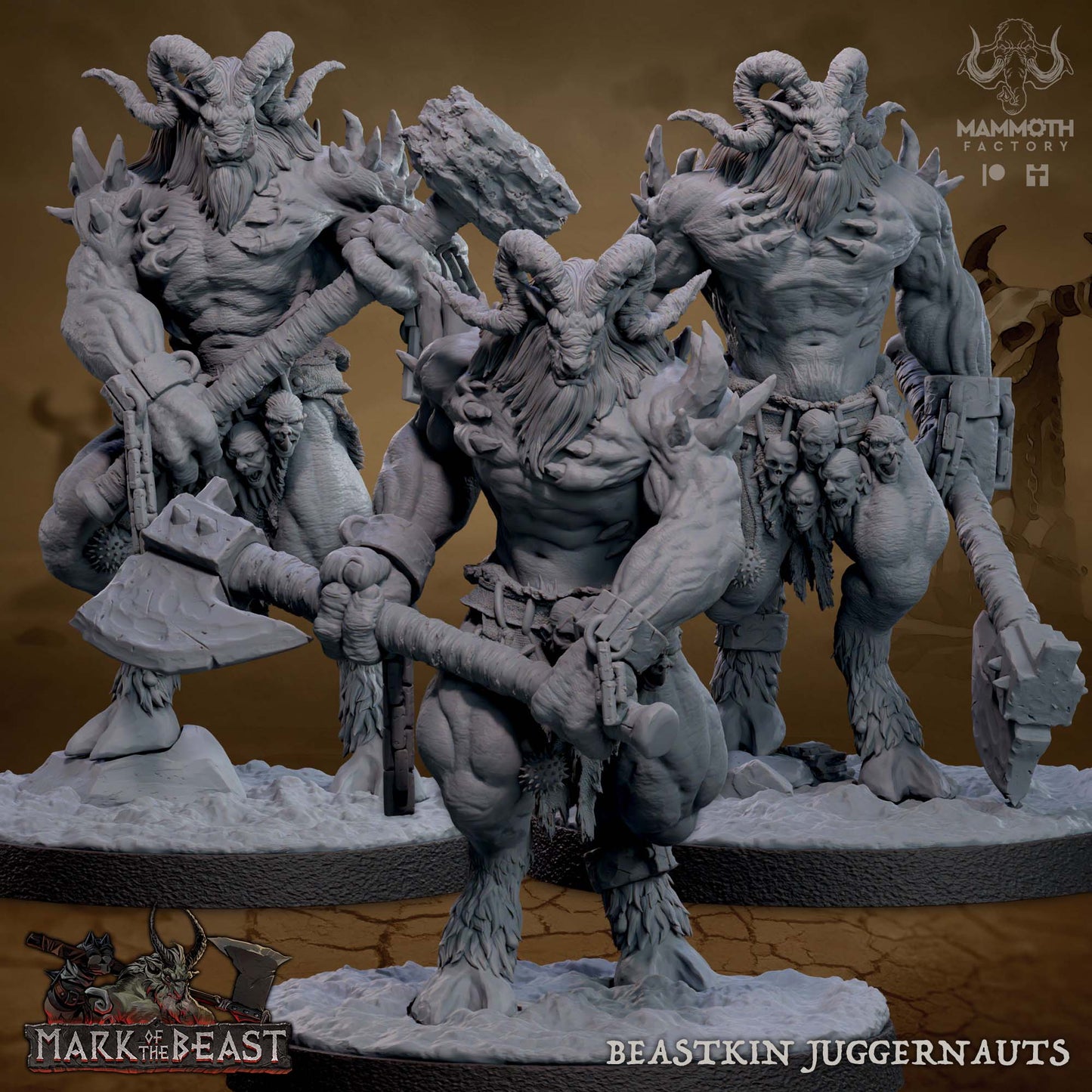 Beastkin Juggernaut - Large Beastman