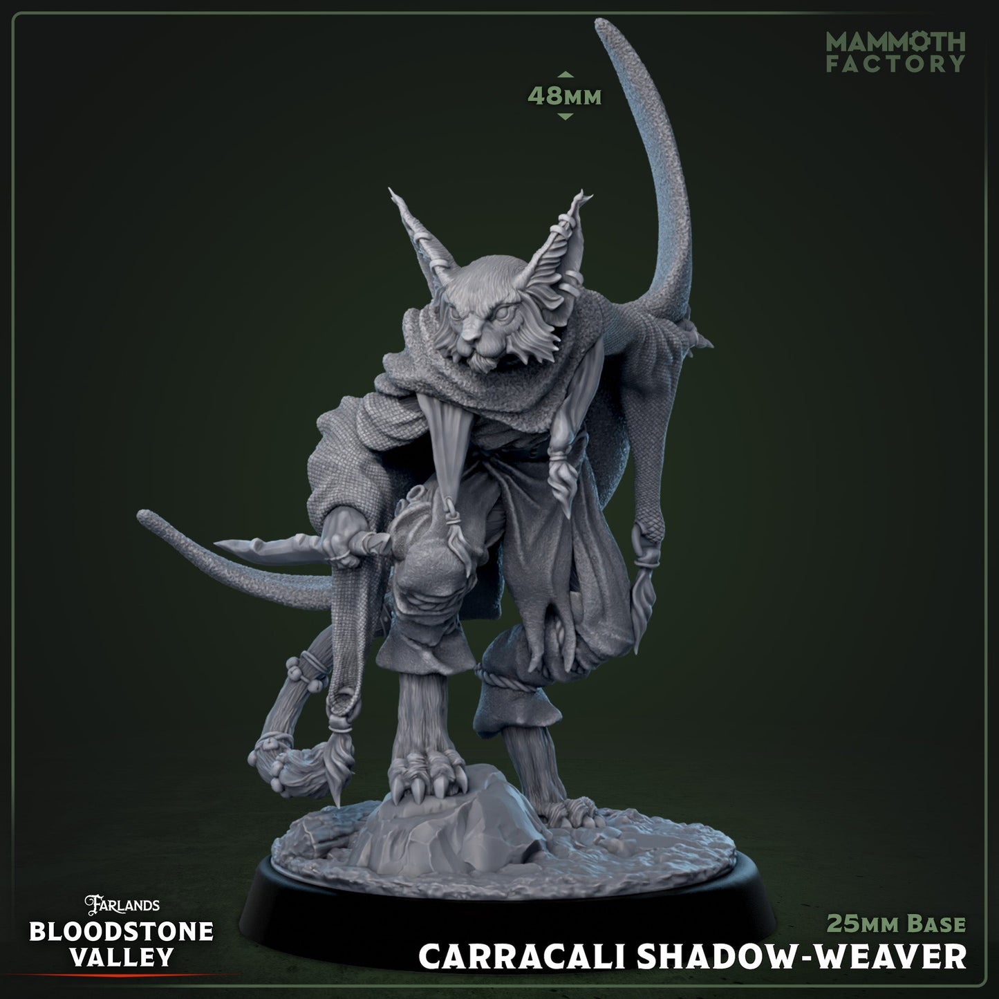 Carracali Shadow-Weaver Catfolk Tabaxi