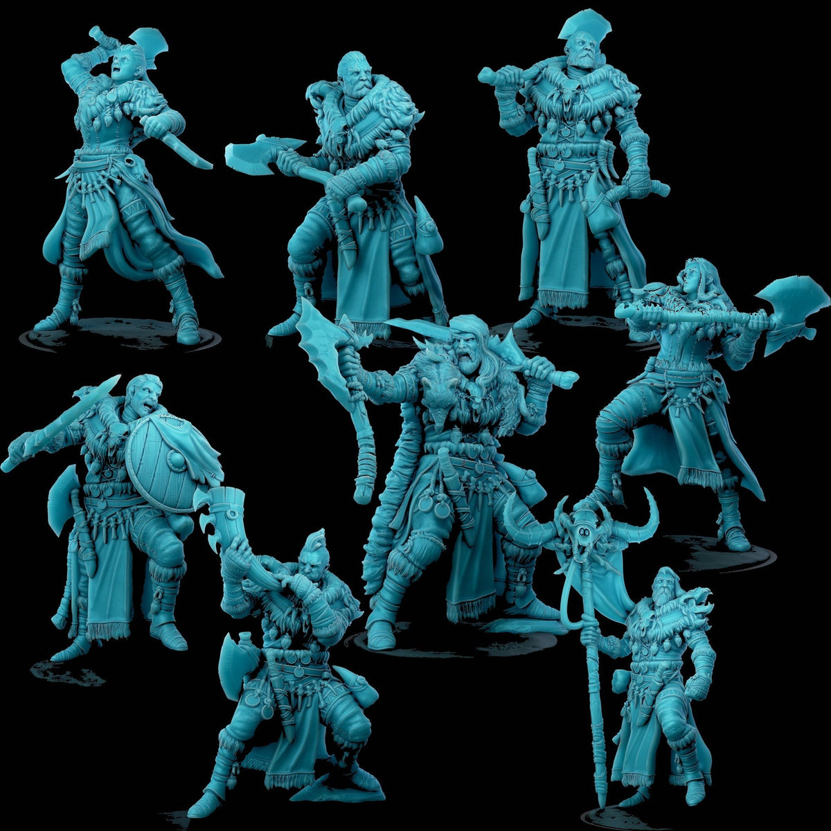 Clan Warriors - Barbarian Fighter