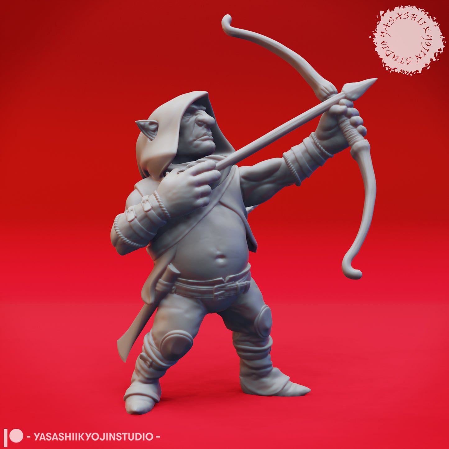 Deep Gnome (Svirfneblin) - Archer