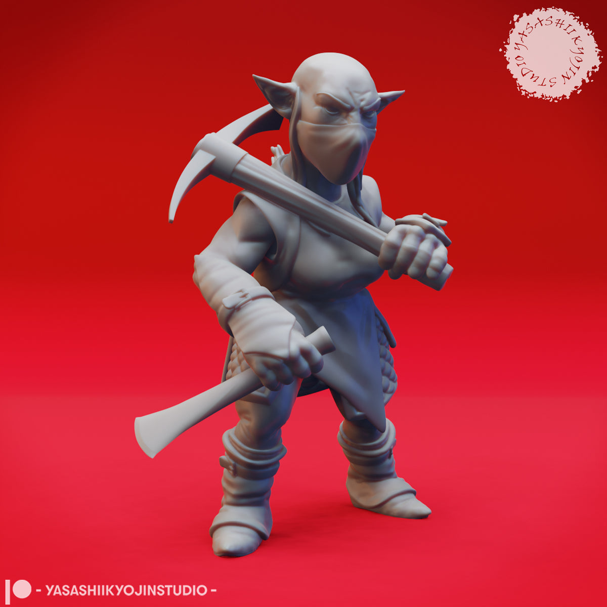 Deep Gnome (Svirfneblin) by YKS