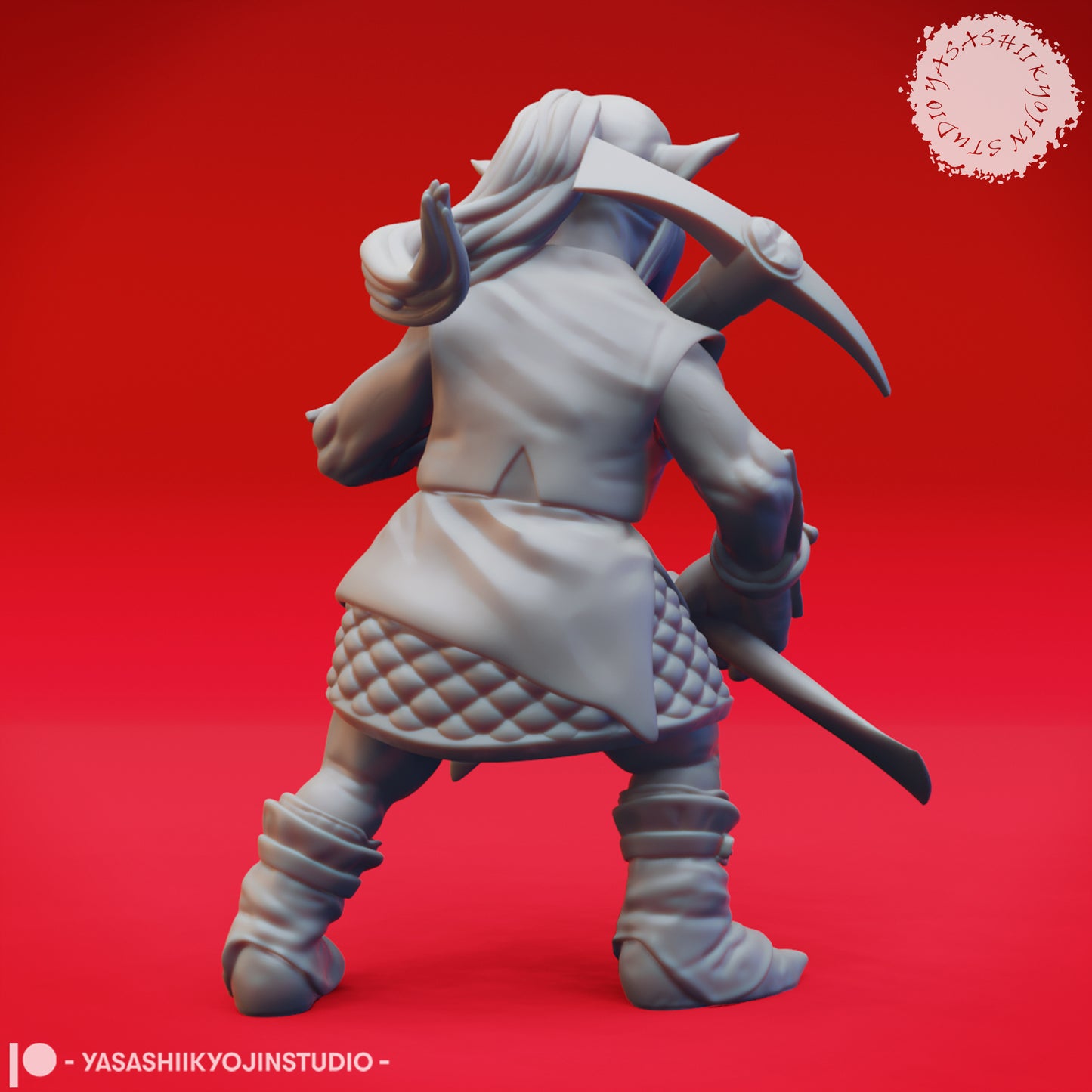 Deep Gnome (Svirfneblin) - Pick Axe