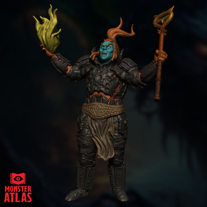 Fire Giant of Evil Fire