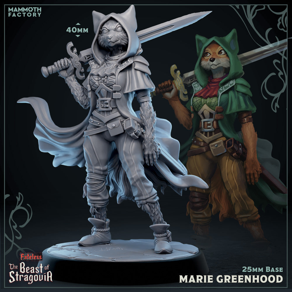 Marie Greenwood - Foxkin Warrior