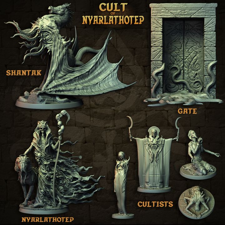 BUNDLE! Cult of Nyarlathotep - + Terrain Collection