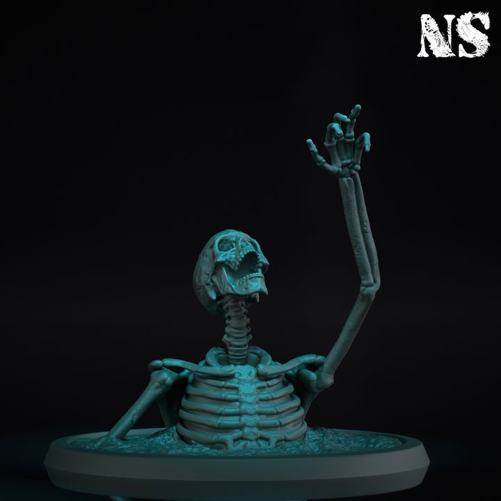 Rising Skeleton 03