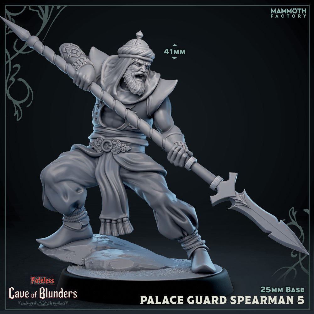 Palace Guard Spearmen Warband