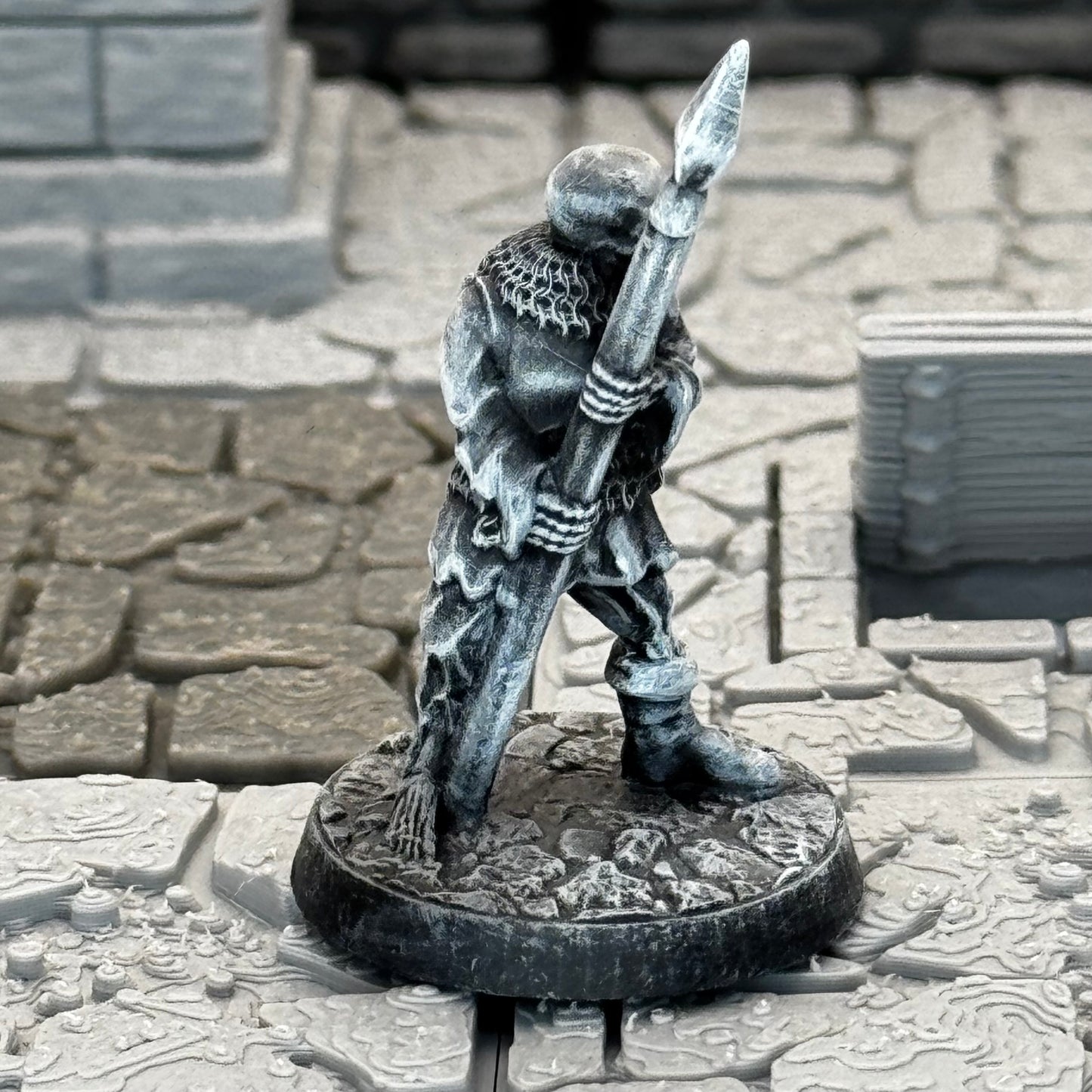 Skeleton Spear and Armor