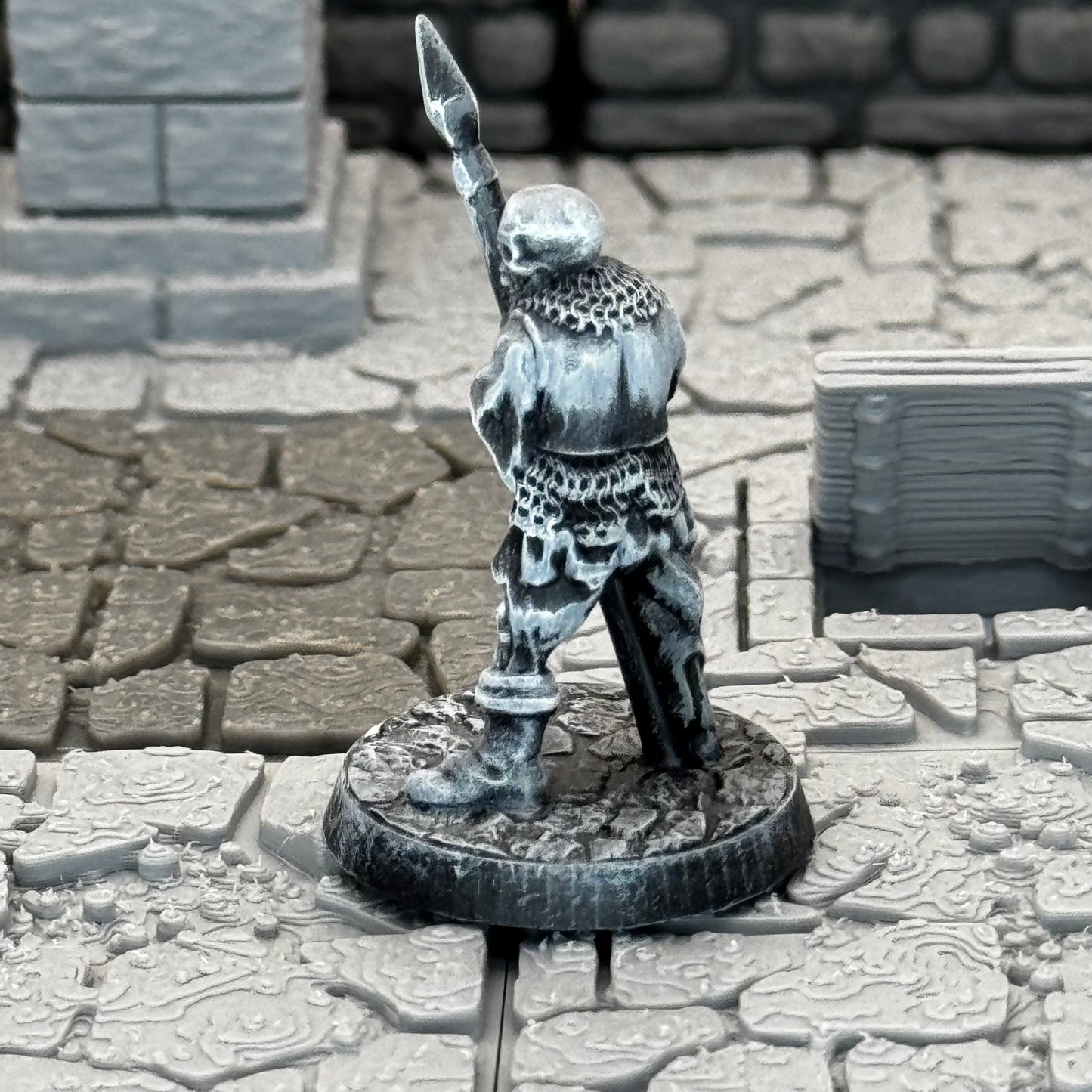 Skeleton Spear and Armor