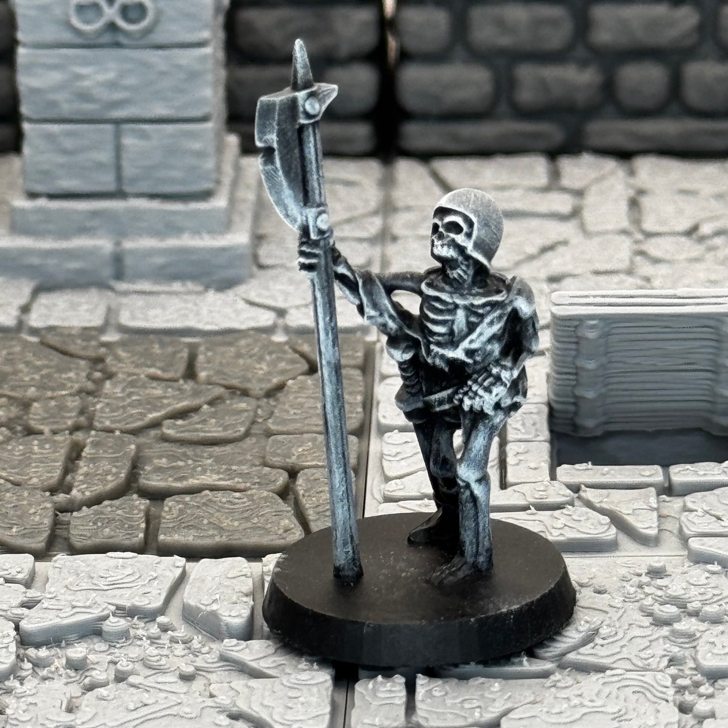 Skeleton Halberd