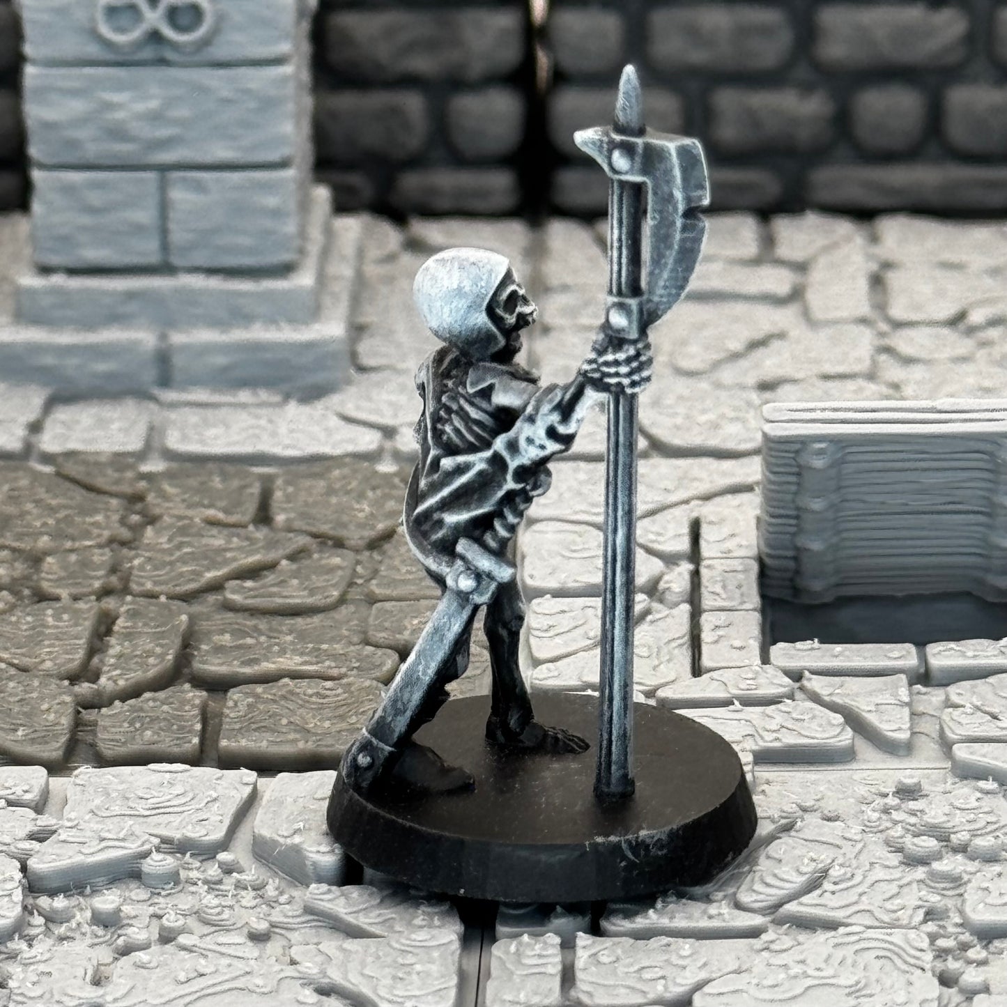 Skeleton Halberd