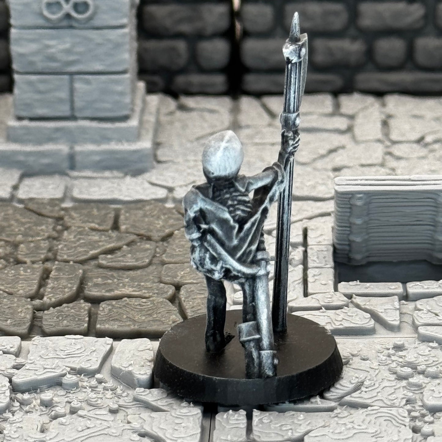 Skeleton Halberd