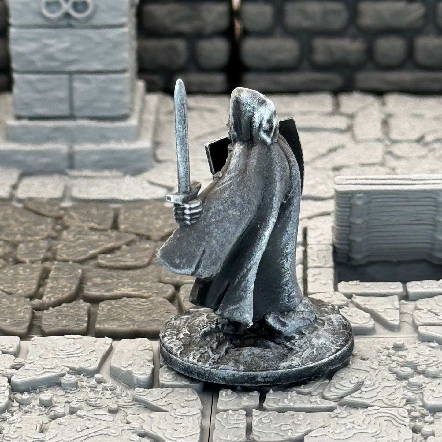 Skeleton Shield and Sword