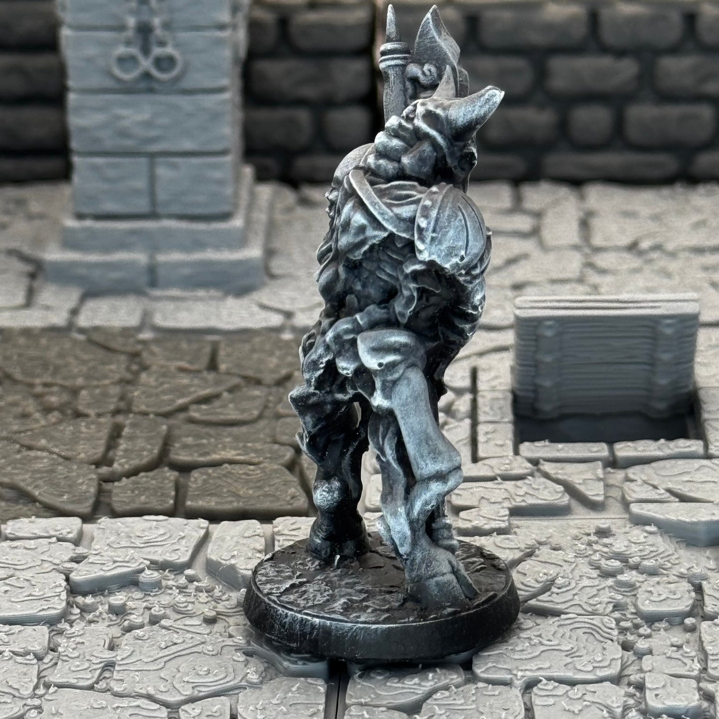 Skeleton Minotaur