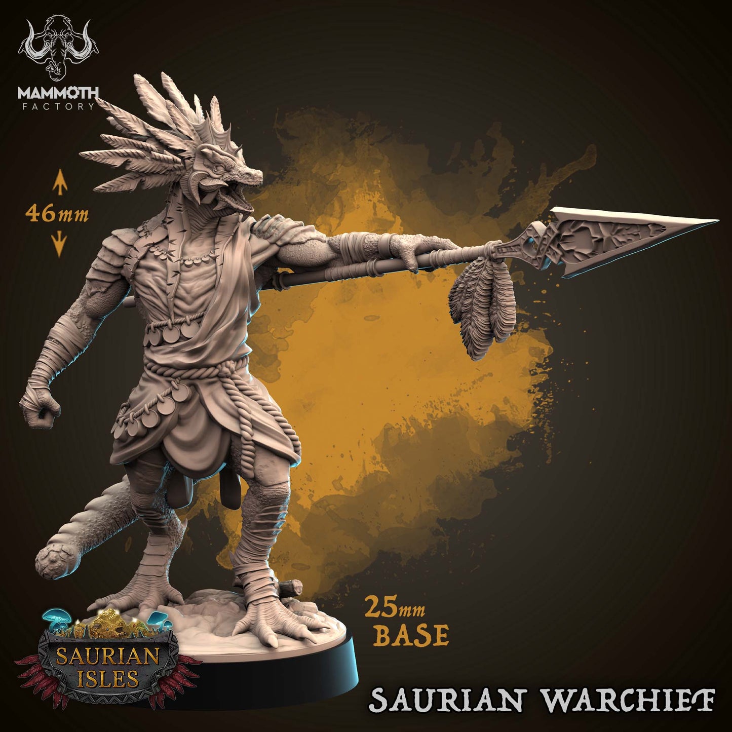 Saurian (Lizardfolk) Warchief
