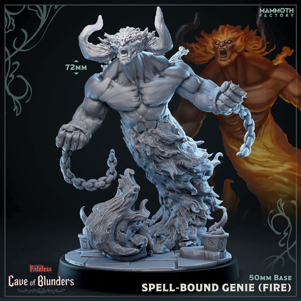 Spell Bound Genie (Fire) - Efreeti