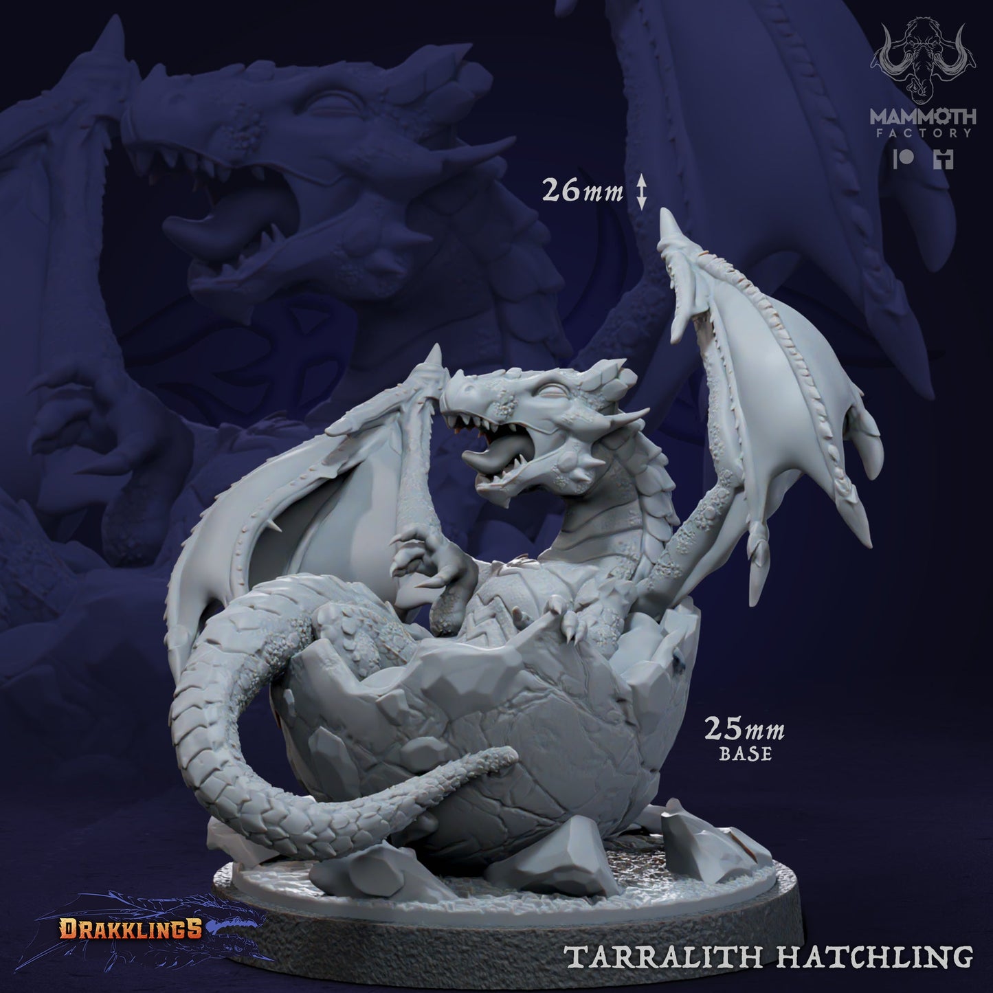 Tarralith Hatchling - Young Dragon