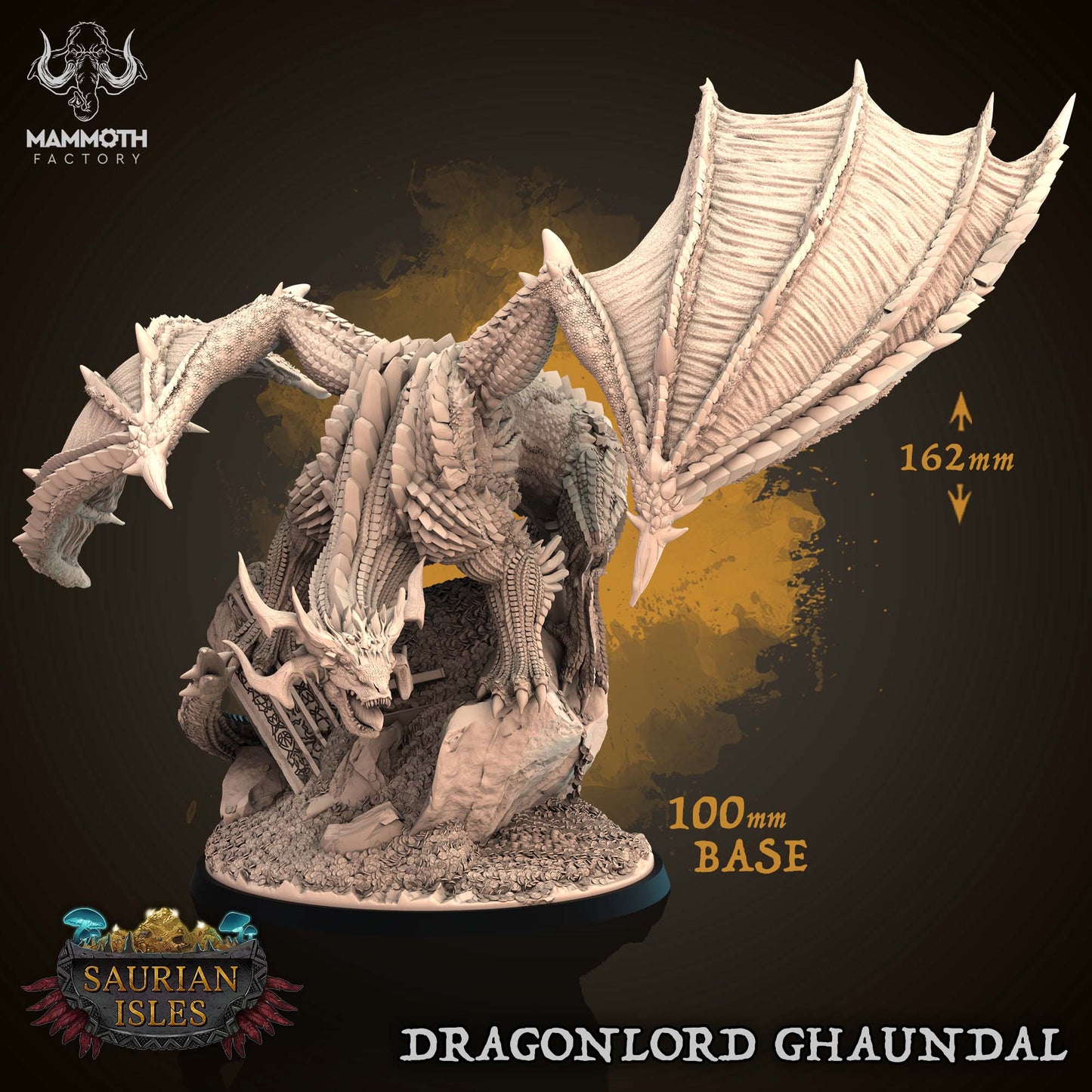 Dragonlord Ghaundal - Ancient "Gold" Dragon