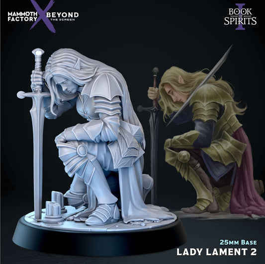 Lady Lament - Female Paladin Fighter