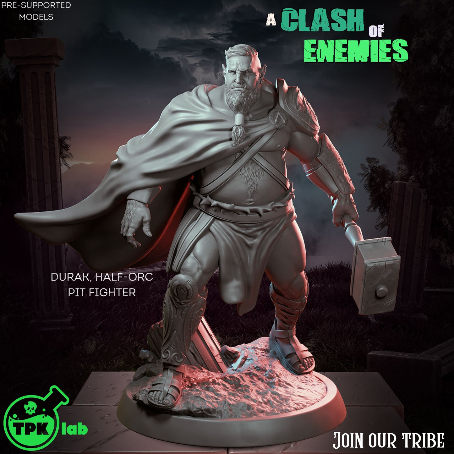 Durak, Half-orc Pit Fighter