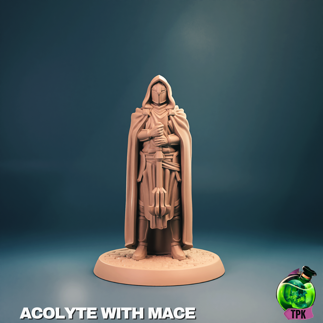 Acolyte with Mace