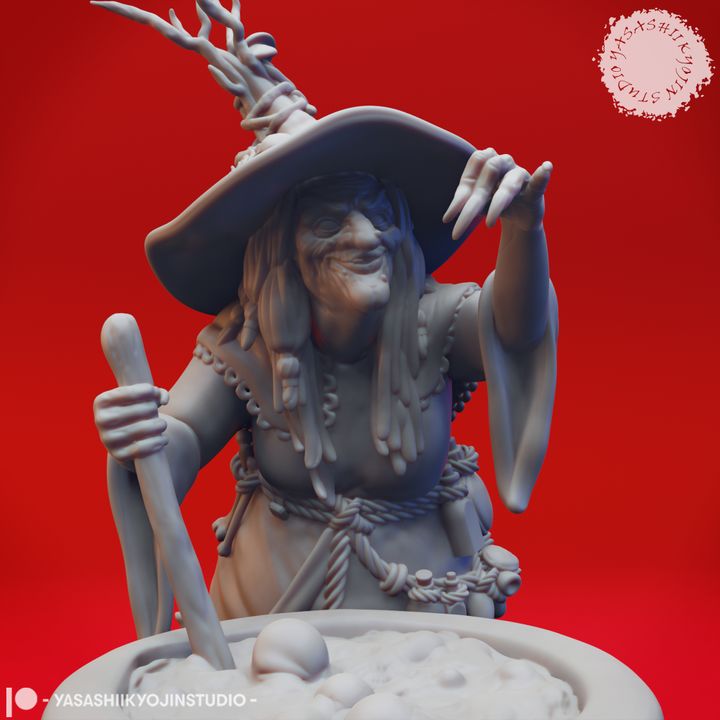 Barovian Witch - Cauldron