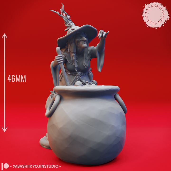 Barovian Witch - Cauldron