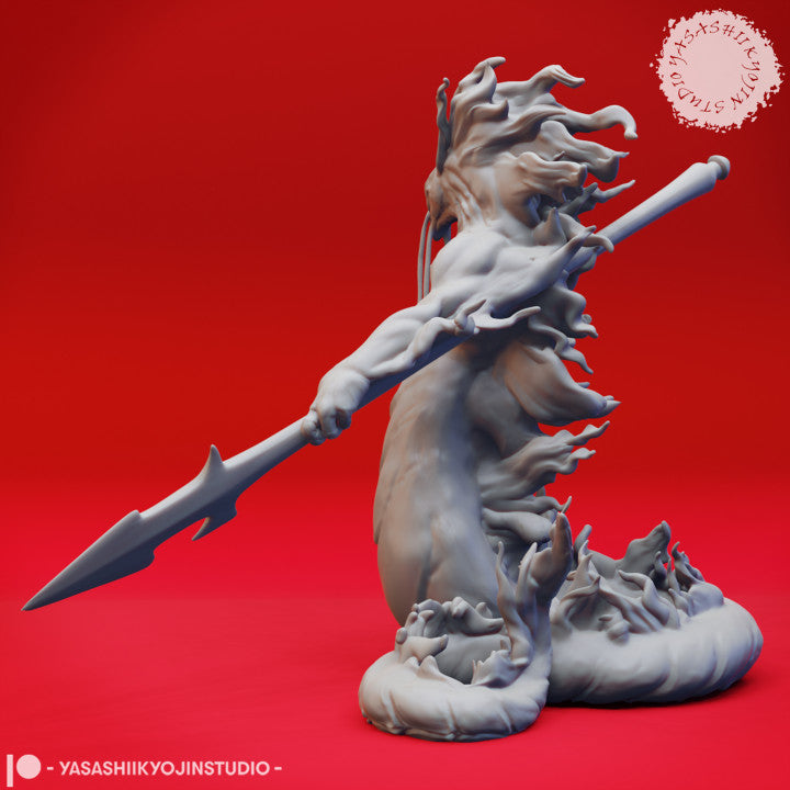 Flame Salamander Spear