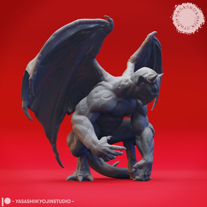 Gargoyle - Perched - Active