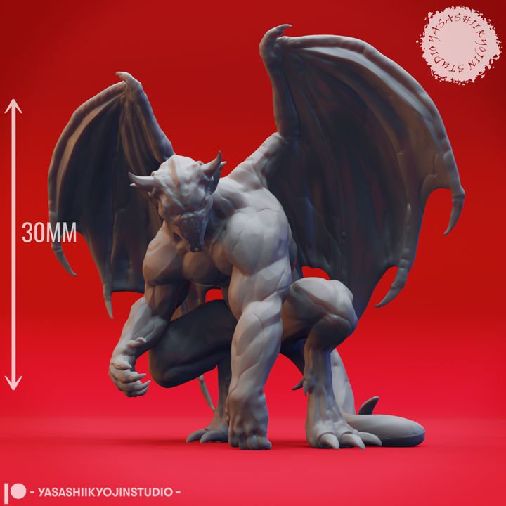 Gargoyle - Perched - Active