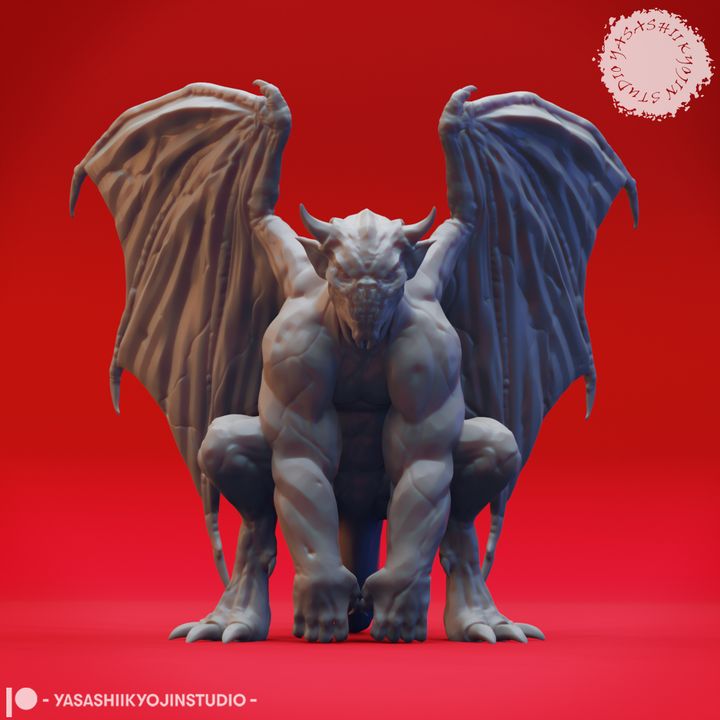 Gargoyle - Perched - Inactive