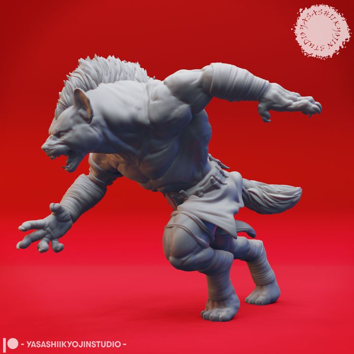 Gnoll - Charging