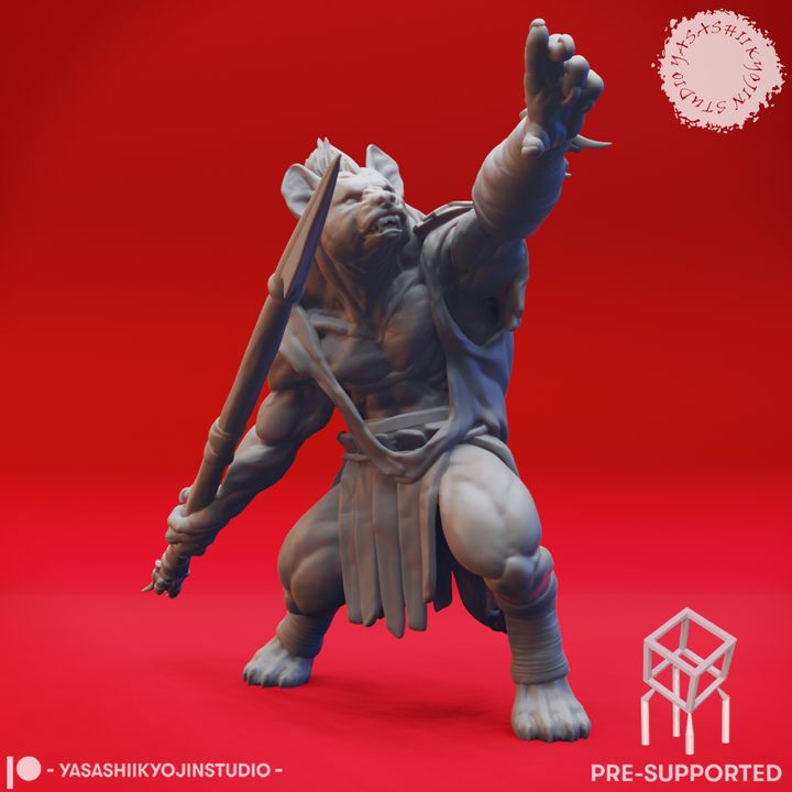 Gnoll - Spear