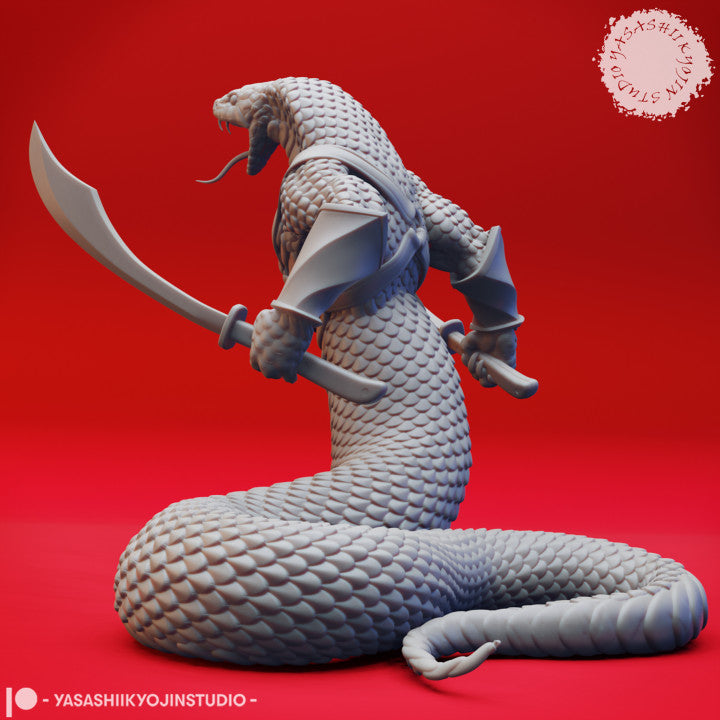 Yuan-Ti Dual Scimitars
