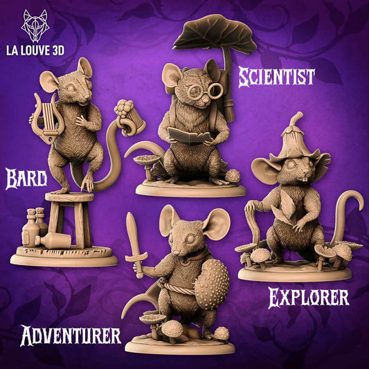 4 mice