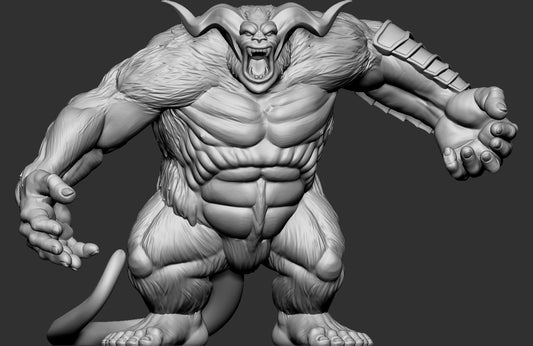 Agressive Demon Lord Angazhan