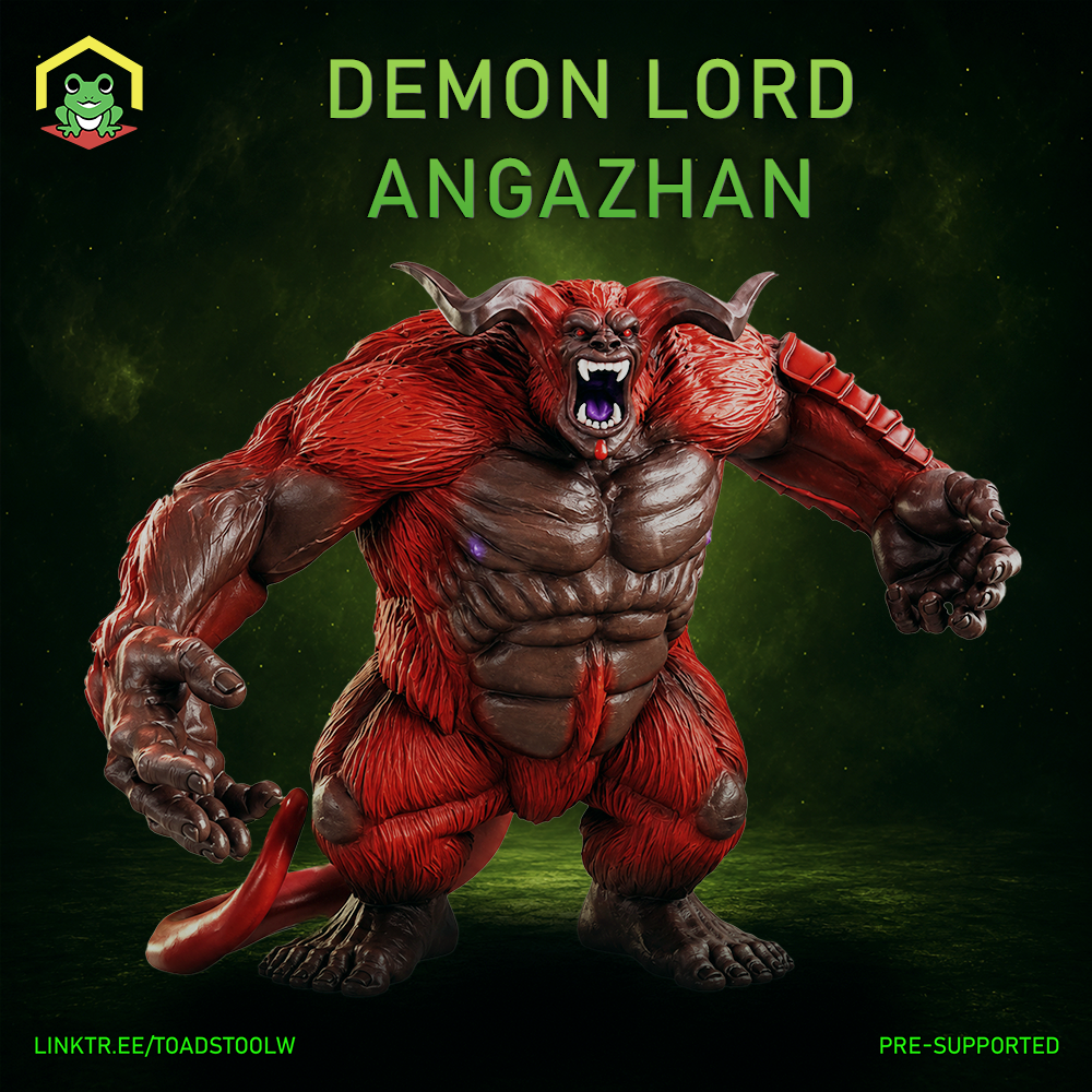 Agressive Demon Lord Angazhan