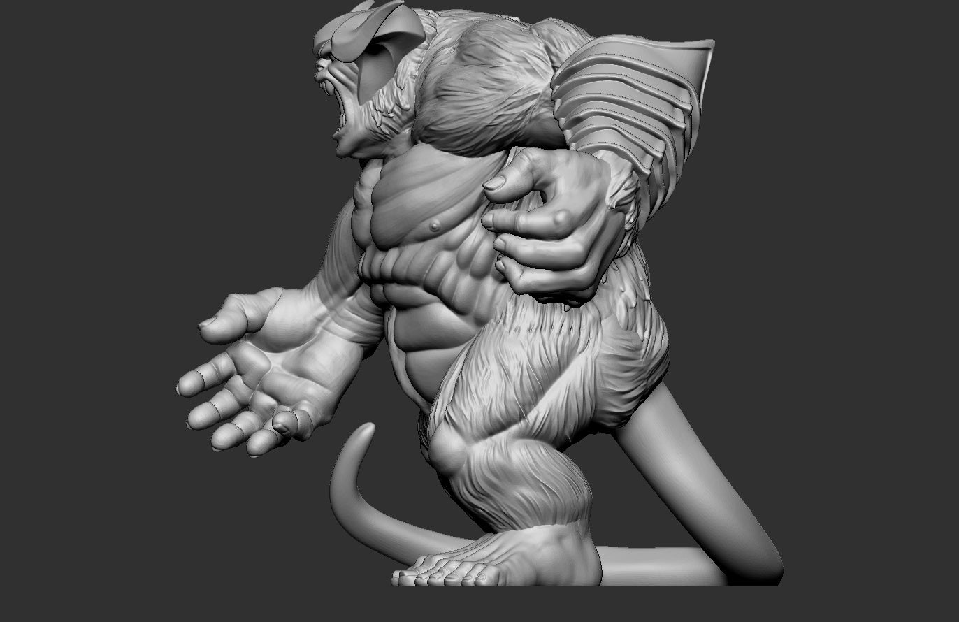 Agressive Demon Lord Angazhan