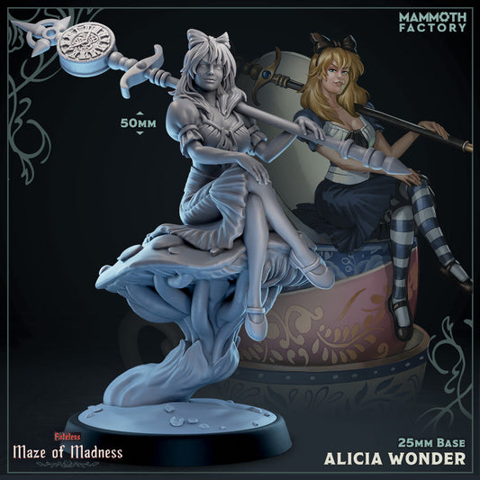 Alicia Wonder - Female Chronurgist Wizard
