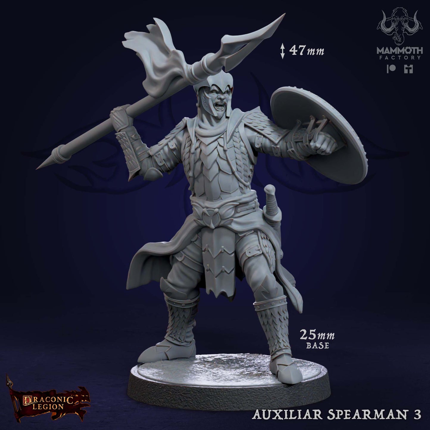 Auxilliar Spearmen - Human Wargaming Army