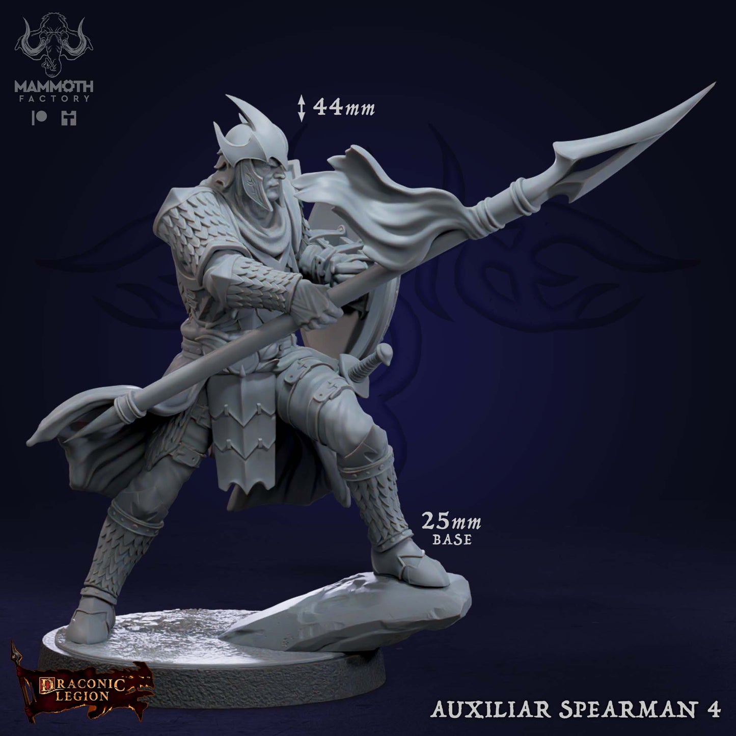 Auxilliar Spearmen - Human Wargaming Army