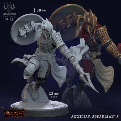 Auxilliar Spearmen - Human Wargaming Army