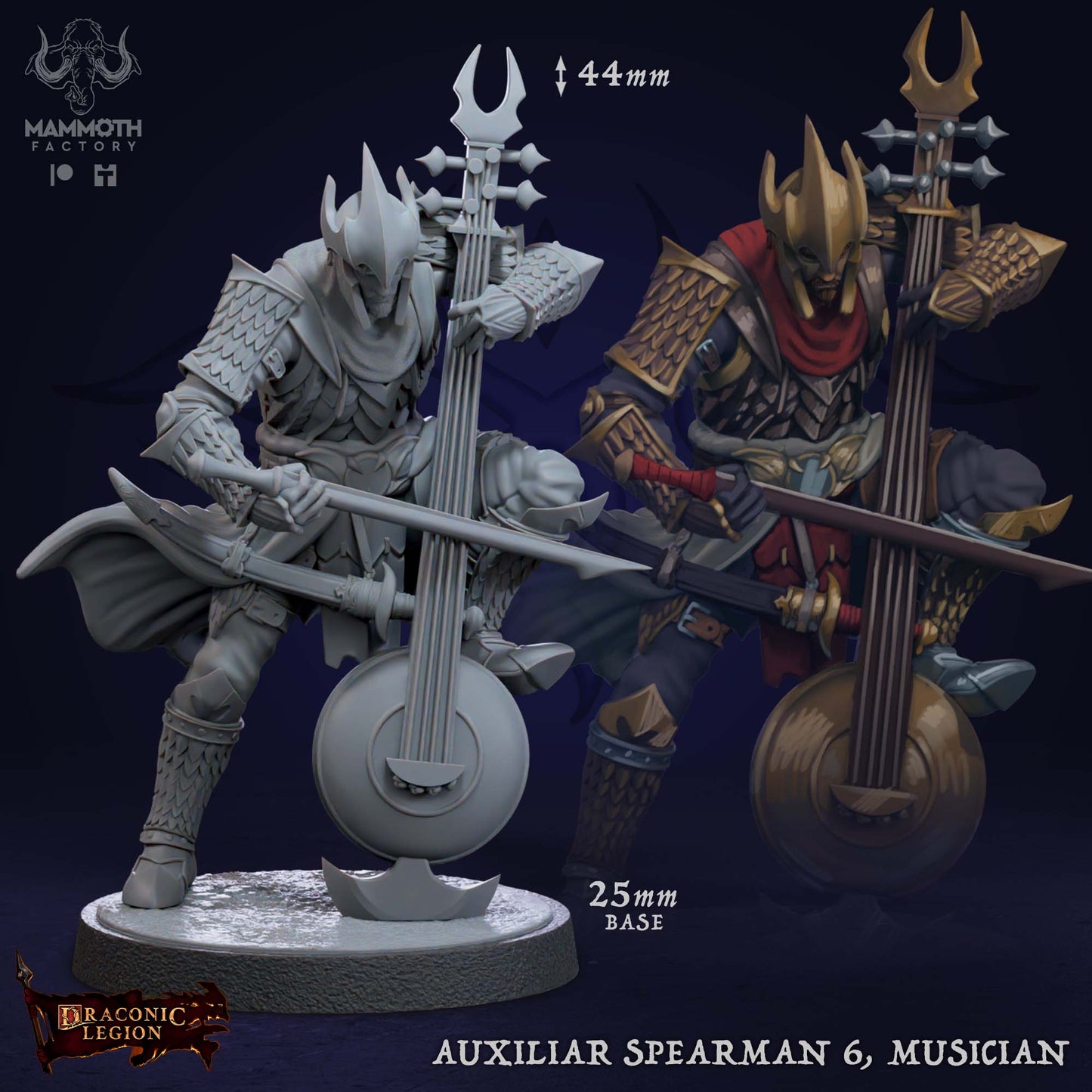 Auxilliar Spearmen - Human Wargaming Army
