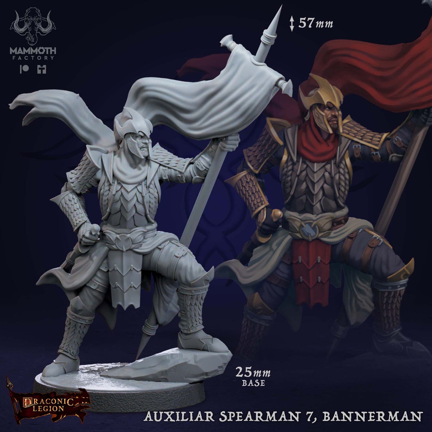 Auxilliar Spearmen - Human Wargaming Army