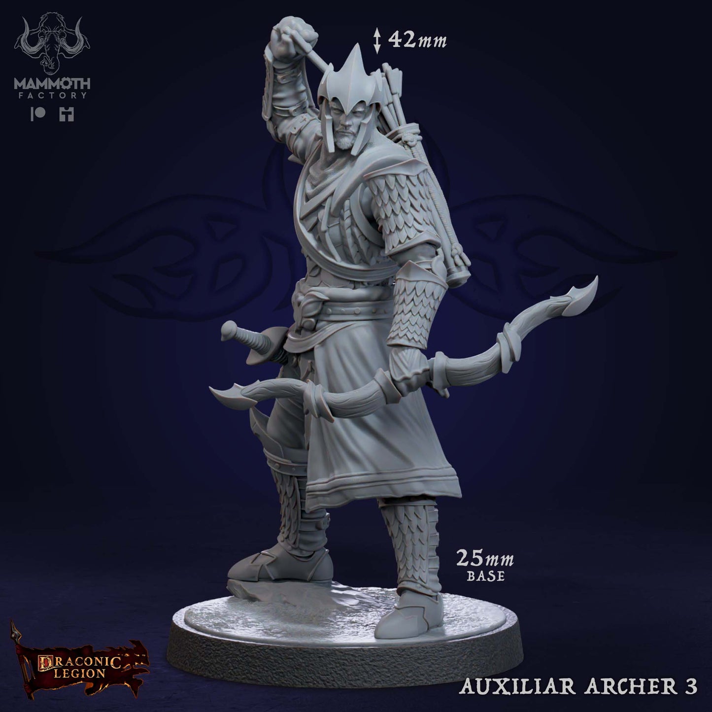 Auxilliar Archer - Human Wargaming Army