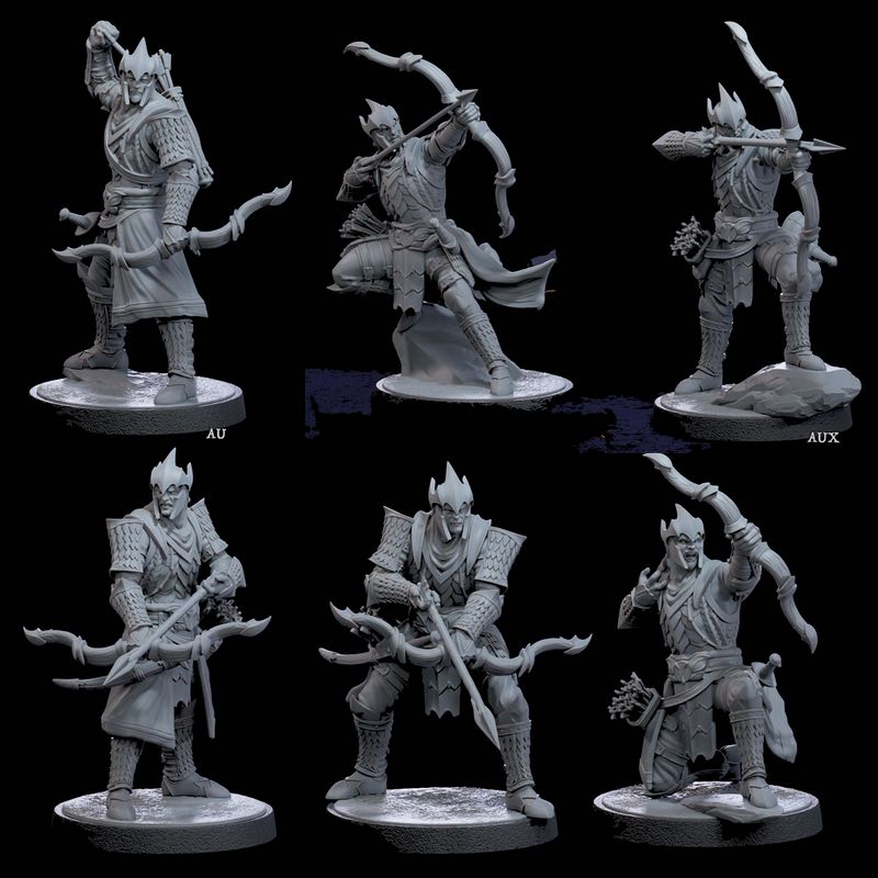 Auxilliar Archer - Human Wargaming Army