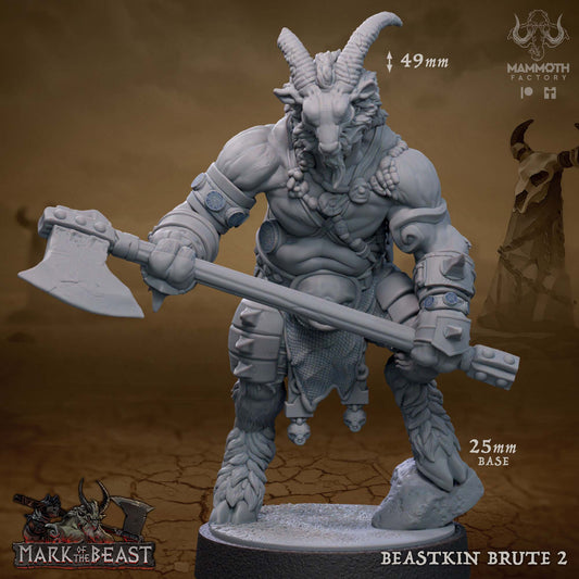 Beastkin Brute - Beastmen Goatmen Goatkin