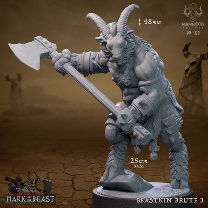 Beastkin Brute - Beastmen Goatmen Goatkin
