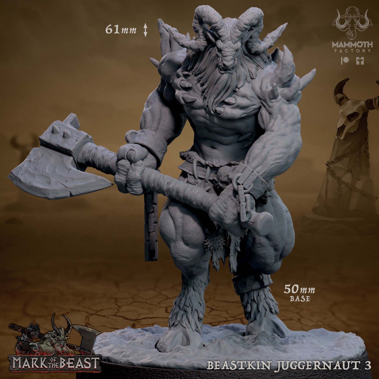 Beastkin Juggernaut - Large Beastman