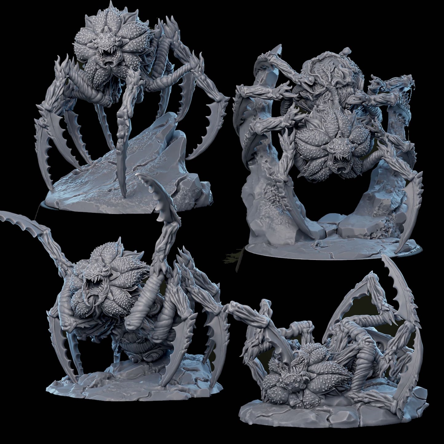 Bloom Crawlers - Giant Plant Spiders